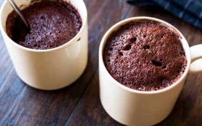 เค้กคีโตไมโครเวฟ สูตรและวิธีทำเค้กช๊อคโกแลตถ้วย ใช้เวลา 3 นาทีก็อร่อยได้ (Keto Chocolate Mug Cake)