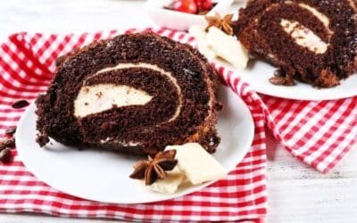 แยมโรลคีโต รสช๊อคโกแลต สูตรและวิธีทำขนมคีโตง่ายๆ (Keto Chocolate Yam Roll)