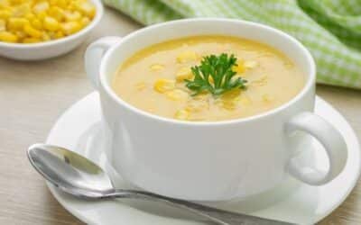 ซุปข้าวโพด สูตรและวิธีทำง่ายๆ อร่อย อุ่นสบายท้อง (Corn Soup)